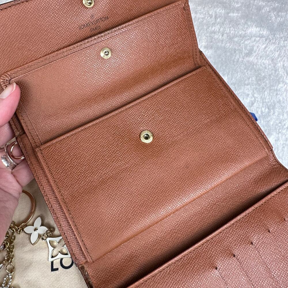 SOLD Louis Vuitton Monogram Porte Tresor Etui Papiers  Crossbody w/ Chain - Picture 9 of 14